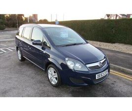 2013 VAUXHALL ZAFIRA 1.6I [115] EXCLUSIV 5DR MPV PETROL MANUAL