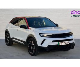VAUXHALL MOKKA-E 2022 VAUXHALL MOKKA E 100KW GS LINE 50KWH 5DR AUTO
