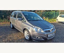 VAUXHALL ZAFIRA 1.6 16V DESIGN EURO 5 5DR (SNAV)