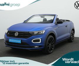 VOLKSWAGEN T-ROC CABRIOLET VOLKSWAGEN T-ROC CABRIO 1.5 TSI 150 PK DSG R-LINE EDITION BLUE PLUS | TREKHAAK | LEDER | ADAPTIEF ONDERSTEL | BEATS | STUUR-/STOELVERWARMING