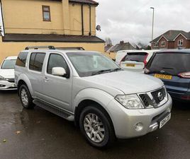 NISSAN PATHFINDER 2014 14 NISSAN PATHFINDER 2.5 DCI 190 TEKNA 4WD SILVER DIESEL 4X4 7 SEATER