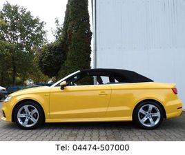 AUDI A3 CABRIO AUDI A3 CABRIOLET SLINE SPORT 150PS SPORTSITZE NAVI