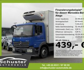 MERCEDES ATEGO 1223 KÜHLKOFFER+LBW*AUTOM TEMPO KLIMA SHZ