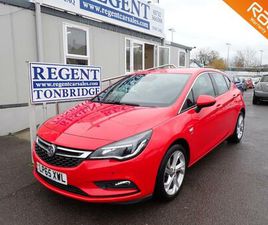 VAUXHALL ASTRA 2016 VAUXHALL ASTRA 1.4I SRI HATCHBACK 5DR PETROL MANUAL EURO 6 (100 PS)