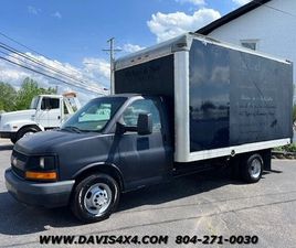 2016 CHEVROLET EXPRESS CUTAWAY G3500 BOX TRUCK WORK VAN DUAL REAL WHEEL