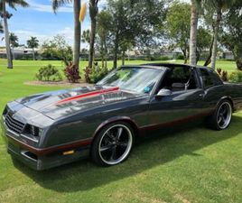 CHEVROLET MONTE CARLO 1987 CHEVROLET MONTE CARLO SS