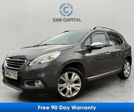 PEUGEOT 2008 2015 PEUGEOT 2008 1.2 PURETECH FELINE SUV 5DR PETROL MANUAL EURO 6 (START/STOP) (MISTRAL) (110 PS) HATCH...