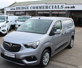 VAUXHALL COMBO COMMERCIALS