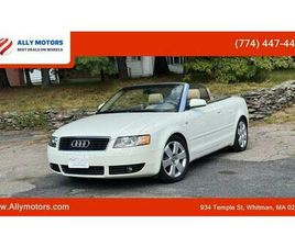 AUDI A4 CABRIO 2006 AUDI A4 1.8T CABRIOLET