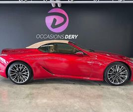2025 LEXUS LC LC 500 V8 5.0L RED CONVERTIBLE / V8 5.0L ROUGE CON