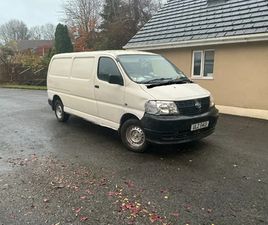 TOYOTA HIACE HIACE 300 D-4D 120 LWB FOR SALE