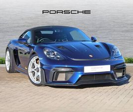 PORSCHE 718 BOXSTER SPYDER RS PORSCHE 718 SPYDER RS PDK