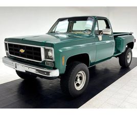 1977 CHEVROLET CHEYENNE STEPSIDE LONG BED PICKUP