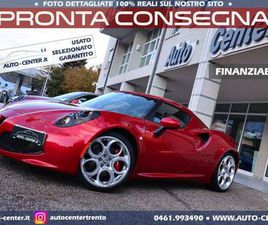 ALFA ROMEO 4C COMPETIZIONE 4C 1750 TBI ROSSO COMPETIZIONE