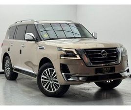 NISSAN PATROL 2021 NISSAN PATROL SE PLATINUM CITY, 1 YEAR WARRANTY, NISSAN SERVICE HISTORY, GCC