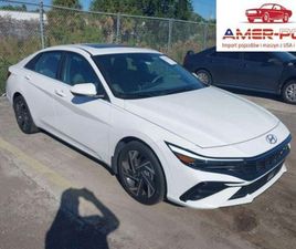 HYUNDAI ELANTRA HYUNDAI ELANTRA SEL 2024 2.0L 2.0 BENZYNA 147KM