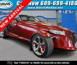 PLYMOUTH PROWLER USED 2000 PLYMOUTH PROWLER 2DR ROADSTER