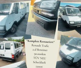 RENAULT TRAFIC RENAULT TRAFIC*TÜV NEU*90.000KM*SCHECKHEFT*2.HAND*