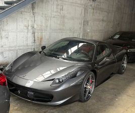 FERRARI 458 ITALIA SPIDER FERRARI 458 ITALIA SPIDER 1-HAND | CARBON KERAMIK KAMERA