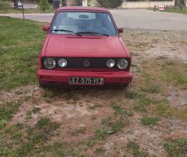 GOLF 1 CABRIOLET GLI/GTI 112