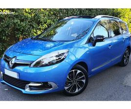 RENAULT GRAND SCENIC RENAULT GRAND SCENIC EDITION BOSE 1.6L DCI 130CV, FAIBLE KMS 111.000, 7 PLACES, 1MAIN, BOITE 6, DOUBLE TOIT PANORAMIQUE OUVRANT, GPS, CAMERA, BLUETOOTH, ENTRETI
