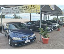 RENAULT MEGANE CABRIOLET RENAULT MEGANE COACH CABRIO 1.4 BENZ. 95CV UNICO P