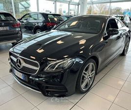 MERCEDES CLASSE E COUPE D COUPE' 4MATIC AUTOMATIC PREMIUM AMG