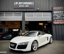 AUDI R8 SPYDER AUDI R8 SPYDER V10 5.2 FSI 525 QUATTRO S TRONIC 7- FRANCAISE