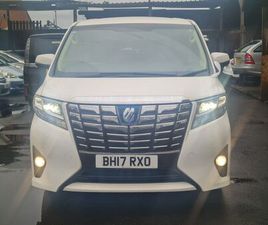 2017 TOYOTA ALPHARD EXECUTIVE LOUNGE MPV FWD