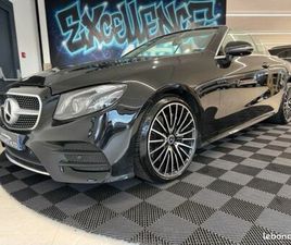 MERCEDES CLASSE E CABRIO E 350 MERCEDES CLASSE E CABRIOLET 350 D 258CH FASCINATION 4MATIC 9G-TRONIC