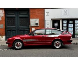 ALFA ROMEO GTV 1984 ALFA ROMEO GTV ROUGE MANUEL, 5 VITESSES CONDUITE À G...