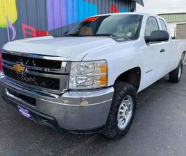 2012 CHEVROLET SILVERADO 2500HD WORK TRUCK EXTENDED CAB LONG BED 4X4 DURAMAX DIE