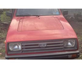 RELIANT RIALTO 1986 RELIANT RIALTO ROUGE MANUEL, 4 VITESSES CONDUITE À D...