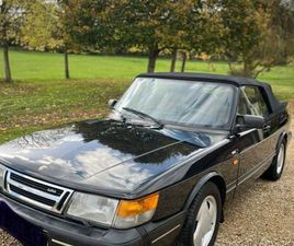 SAAB 900 TURBO 16 CABRIOLET - FAIBLE KILOMÉTRAGE