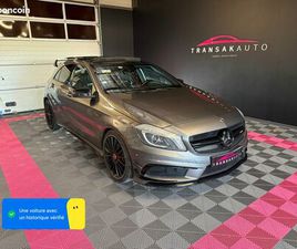 MERCEDES CLASSE A 45 AMG 4-MATIC SPEEDSHIFT DCT - TOIT OUVRANT - PACK AERO - VIDANGE BOITE AUTO FAITE-