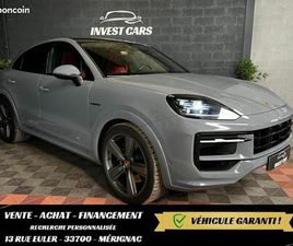 PORSCHE CAYENNE COUPE S PORSCHE CAYENNE COUPE PHASE 2 E-HYBRID S 3.0I V6 470CH TIPTRONIC8 - GARANTIE PORSCHE APPROVED