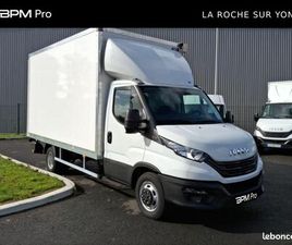 IVECO DAILY CCB 35C16H EMPATTEMENT 4100 / CAISSE HAYON / 20M3 / 3.0L 160CV OUVERTURE LATÉRALE / 39