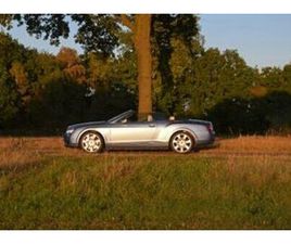 BENTLEY CONTINENTAL GTC BENTLEY CONTINENTAL GTC 6.0 W12 SILVERLAKE BLUE 82.987KM Y07 — BENTLEY — MARKTPLAATS