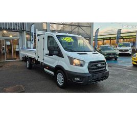 DÉSTOCKAGE FORD TRANSIT CHÂSSIS L4 BENNE AVEC COFFRE - 48 %