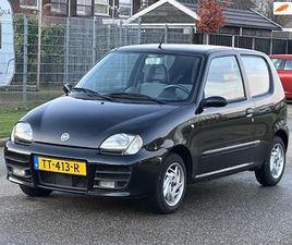 FIAT SEICENTO FIAT SEICENTO 1.1 SPORTING AIRCO*LM VELGEN*NIEUWE APK*1E EIGENAAR*ELEKTRISCHE RAMEN*