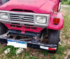 TOYOTA BANDEIRANTE TOYOTA BAND.JIPE CAPOTA DE LONA DIESEL 1989