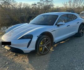 PORSCHE TAYCAN CROSS TURISMO TURBO S PORSCHE TAYCAN CROSS TURISMO TURBO S 761 94KWH - GARANTIE PORSCHE APPROVED JUSQU'AU 04/2026 - ENTIÈREMENT RÉVISÉ - PROCHAINE RÉVISION EN 06/2026 OU 11 000 KMS