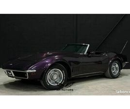 CORVETTE C3 CABRIOLET CHEVROLET CORVETTE C3 BOITE MÉCA WIDEBODY V8 BIG BLOCK - FRANÇAISE
