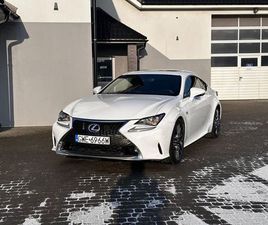 LEXUS RC RC350 LEXUS RC 350, RWD, F-SPORT, 8 BIEGOW LUZINO • OLX.PL