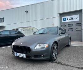 MASERATI QUATTROPORTE 4,7 S V8 431, SUIVI COMPLET , PACK BLACK, SIEGES CHAUFFANTS, COVERING