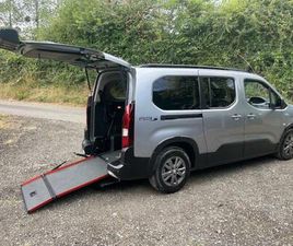 PEUGEOT RIFTER 1.5 BLUEHDI 100 ALLURE 5DR WHEELCHAIR ACCESSIBLE VEHICLE 5 SEATS