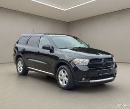 DODGE DURANGO 5.7 HEMI V8 364CH 4X4 - 2ÈME MAIN - CARNET ENTRETIEN - ATTELAGE - RÉGULATEUR - SIÈGES CHAUFFANTS - 135 000KM