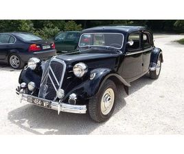 1955 CITROEN TRACTION AVANT NOIR MANUEL, 3 VITESSES CONDU...