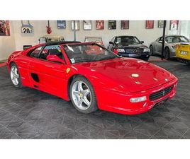 FERRARI F355 1996 FERRARI F355 ROUGE MANUEL, 6 VITESSES CONDUITE À GAU...