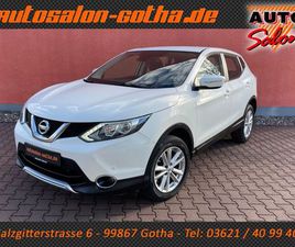 NISSAN QASHQAI ACENTA+ 1.6 DCI AHK+CAM NAVI DAB SHZ 17"